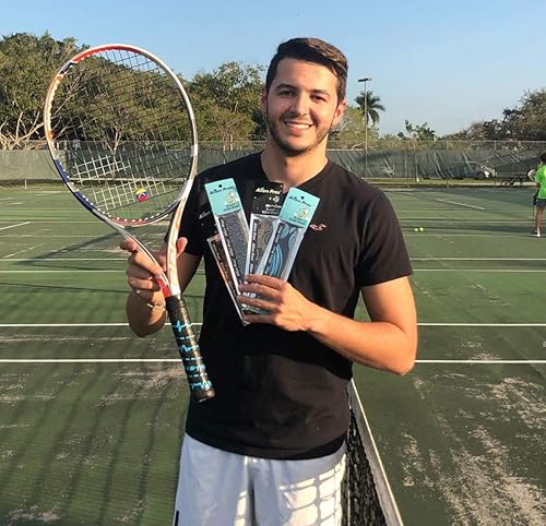 Miniatura 3 de ALIEN PROS Cinta de agarre para raqueta de tenis  Agarre de tenis  Raqueta de tenis  Envuelve tu raqueta para un alto rendimiento