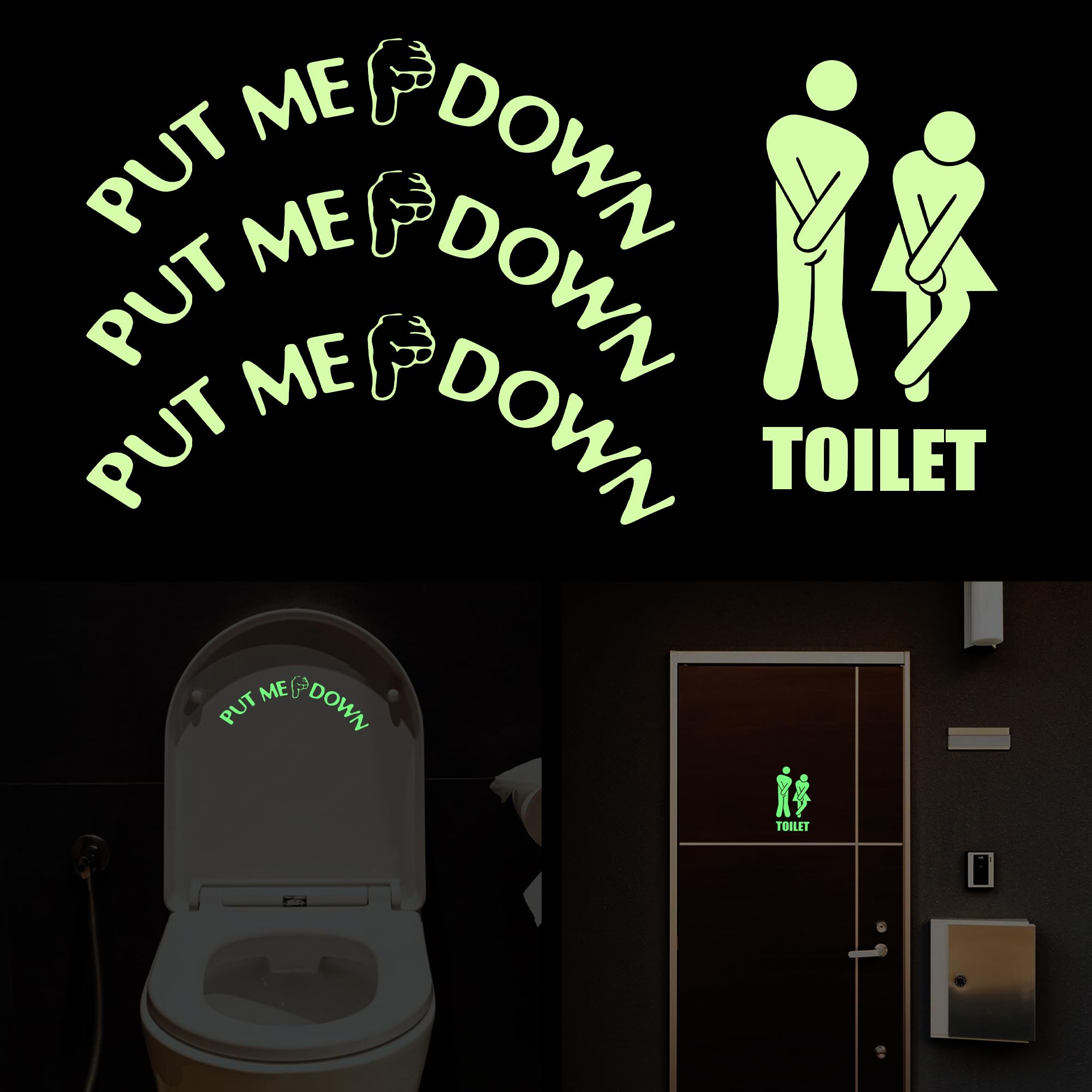 Letrero decorativo luminoso para aseos de cafeterías restaurantes y oficinas
