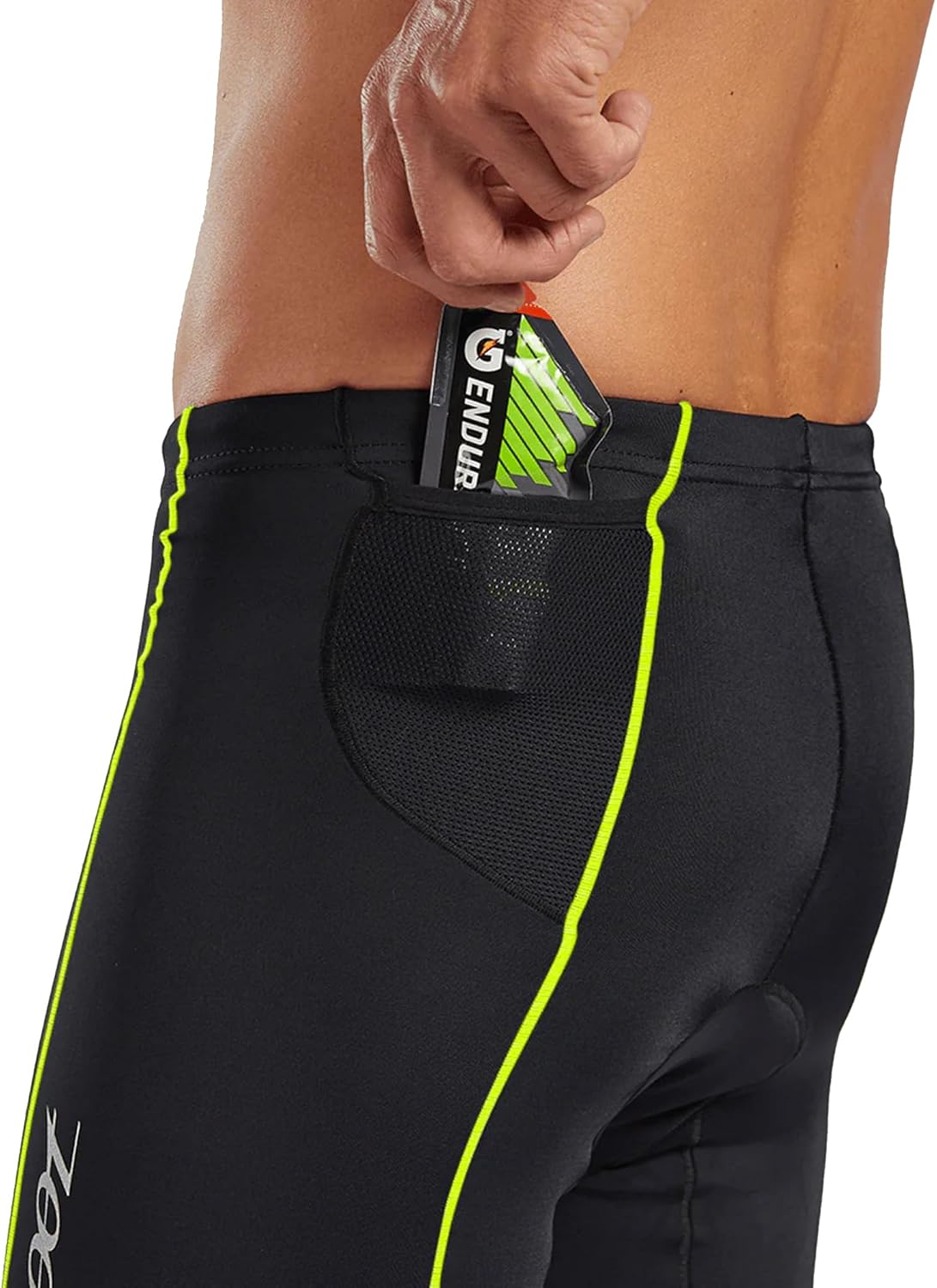 Zoot Men’s Core 7-Inch Tri Shorts, Quick Dry Performance Triathlon Shorts with Cycling Chamois Pad, Pockets & UPF 50+ Fabric