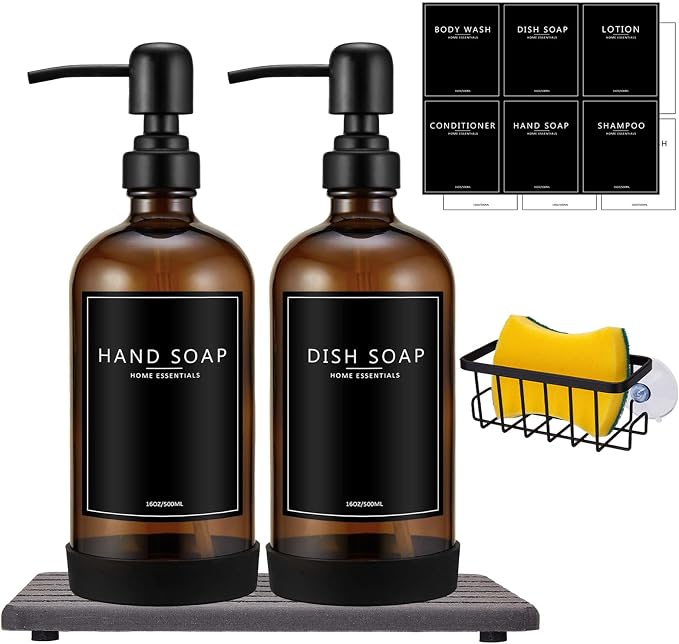 kitchen sink accessory set