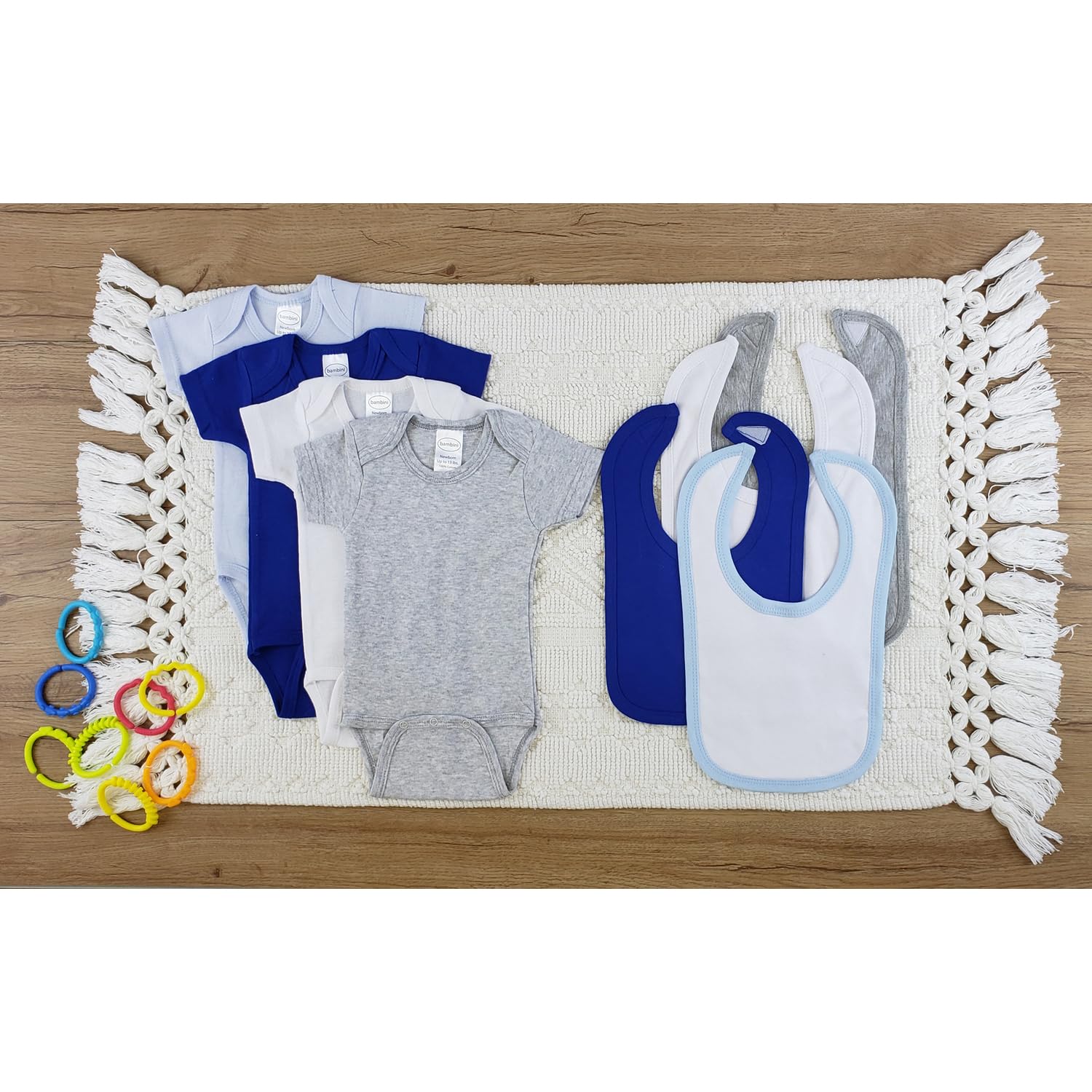 Bambini 8 Pc Layette Baby Clothes Set