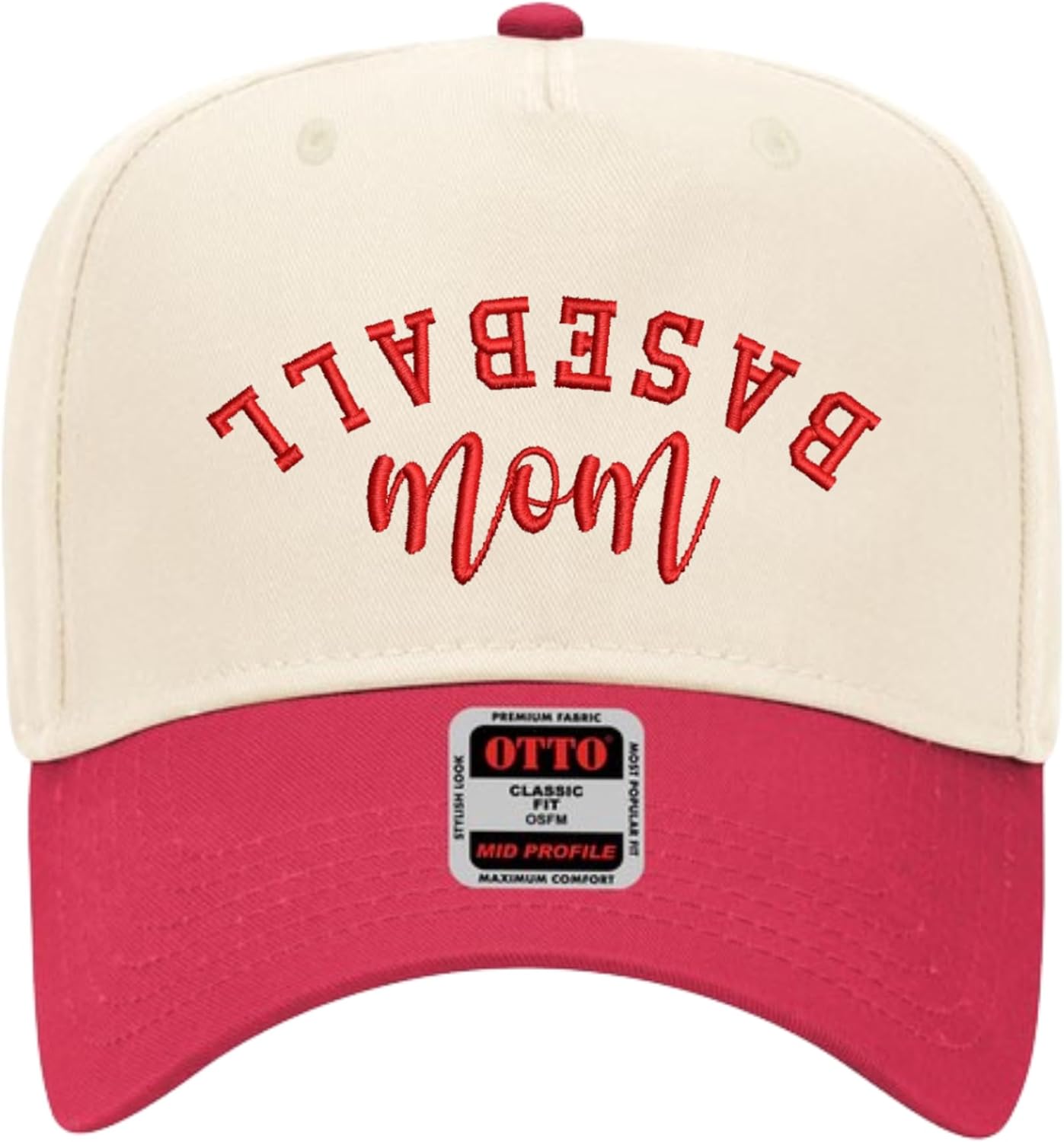 Upside Down Baseball Mom Trucker Hat, Baseball Sideline Hat,Baseball Mom Birthday