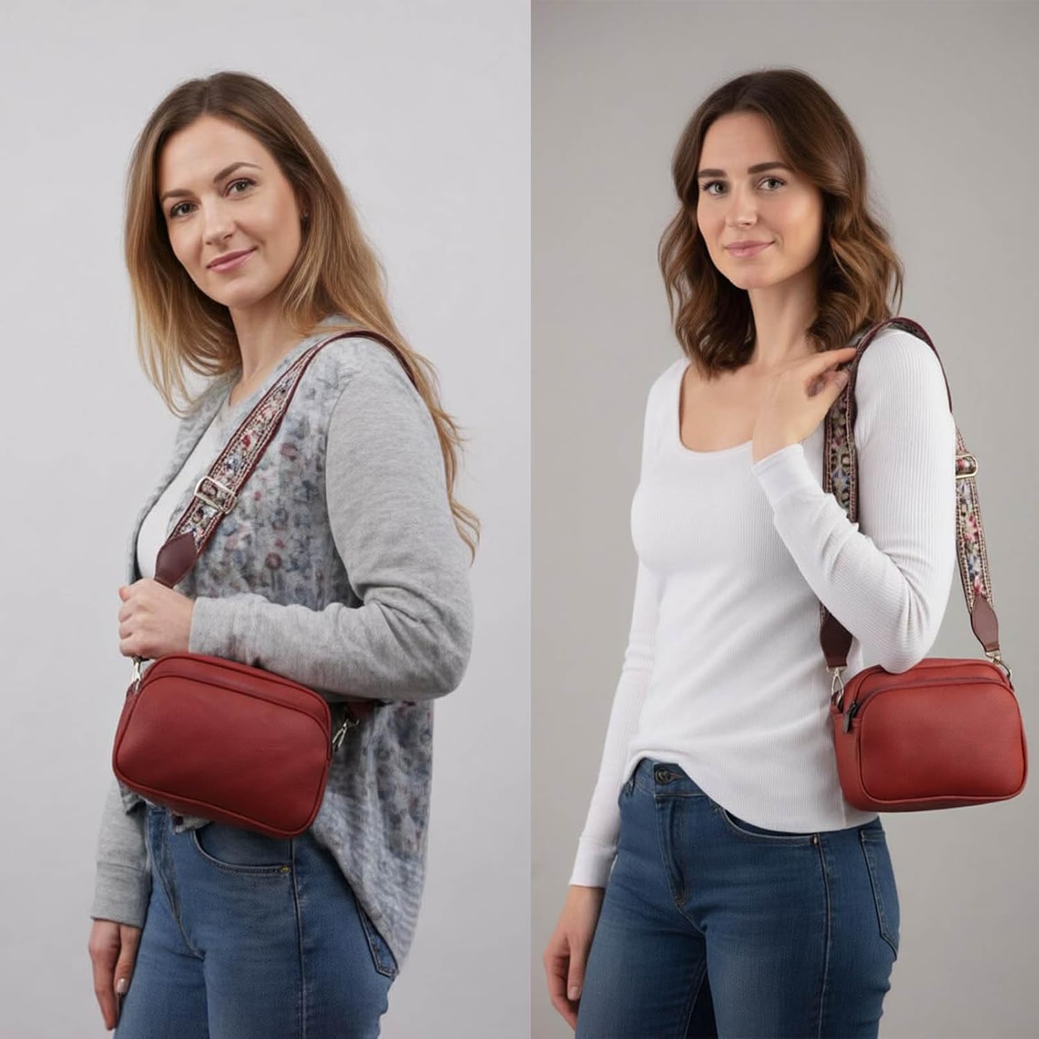Versatile Purse Straps Replacement Crossbody|Shoulder Strap for Handbags|Adjustable for Daily Commute,Parties image 3