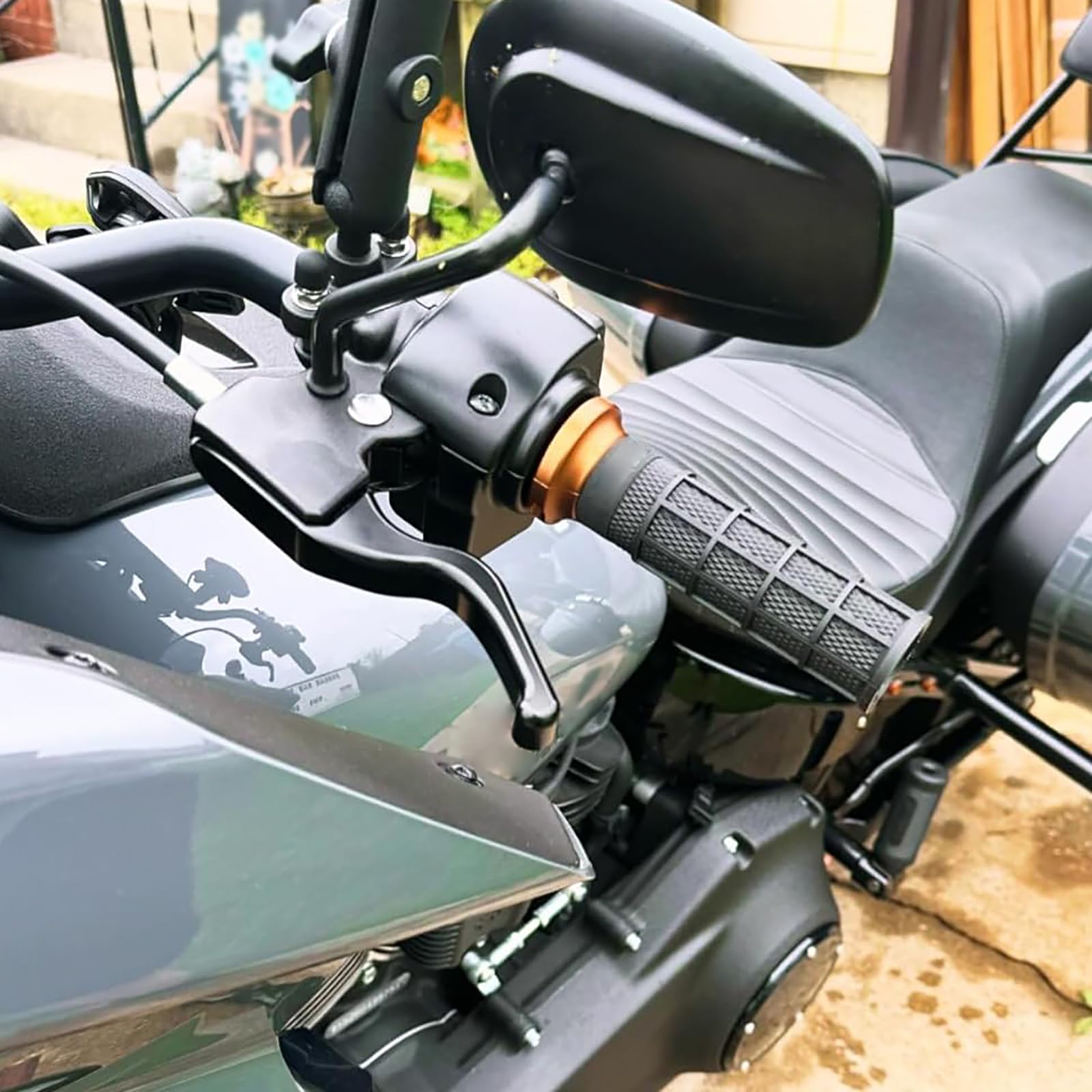 Amazon.co.jp: HDBUBALUS バイク ブレーキレバー セット クラッチ 