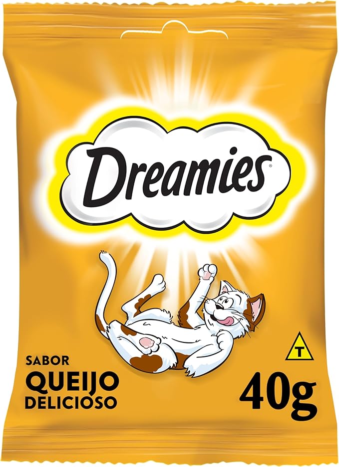 Dreamies Petisco Para Gatos Queijo Adultos 40G