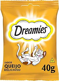 Dreamies Petisco Para Gatos Queijo Adultos 40G