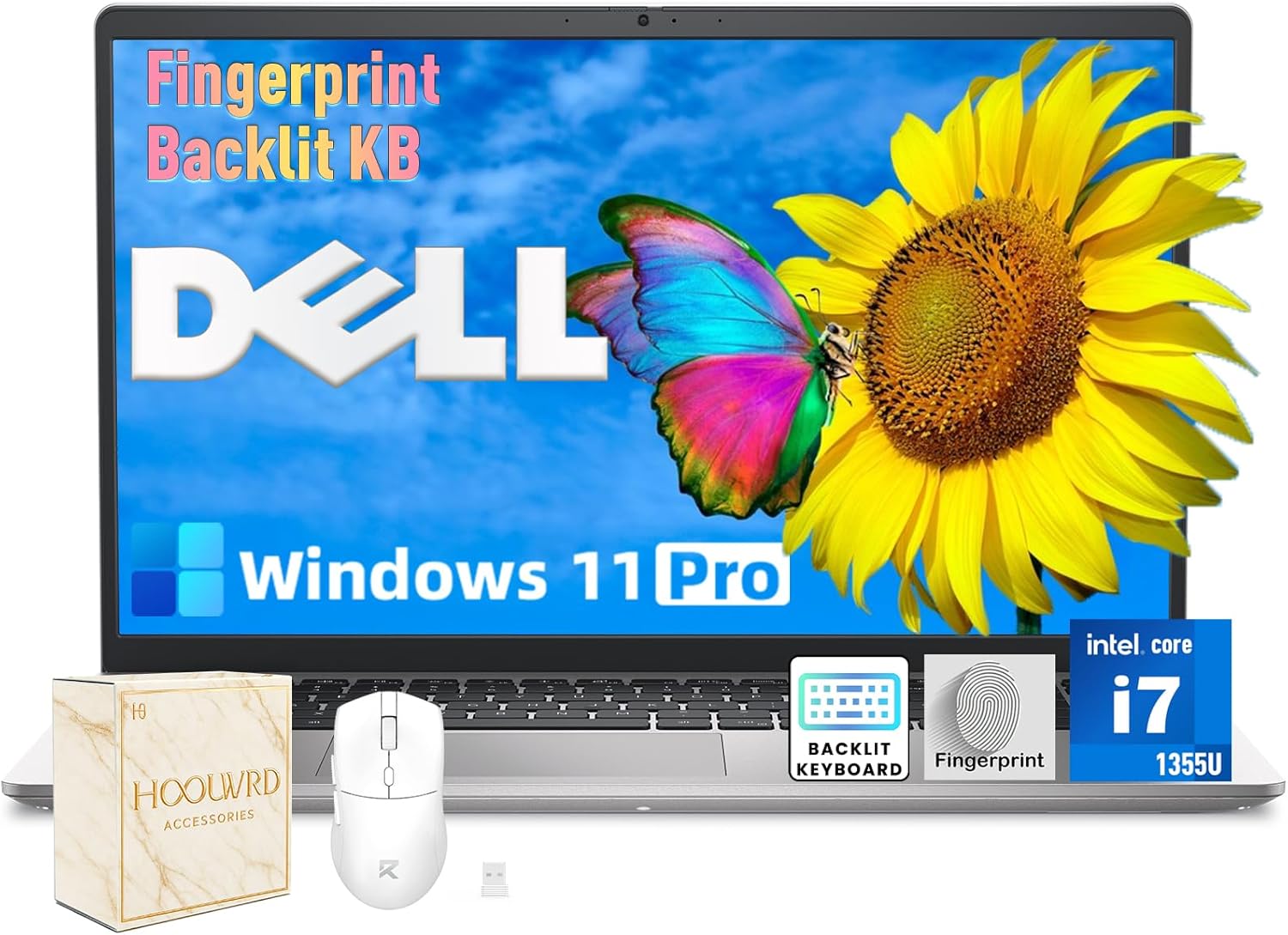 Dell 15 Business Laptop Computer, 15.6” FHD IPS 250 nits, Core i7-1355U(10 Cores, Up to 5.00 GHz), Backlit Keyboard, 32GB RAM + 1TB SSD, Windows 11 Pro for Business, Fingerprint, Intel UHD Graphics Dell 15 Business Laptop Computer, 15.6” FHD IPS 250 nits, Core i7-1355U(10 Cores, Up to 5.00 GHz), Backlit Keyboard, 32GB RAM + 1TB SSD, Windows 11 Pro for Business, Fingerprint, Intel UHD Graphics