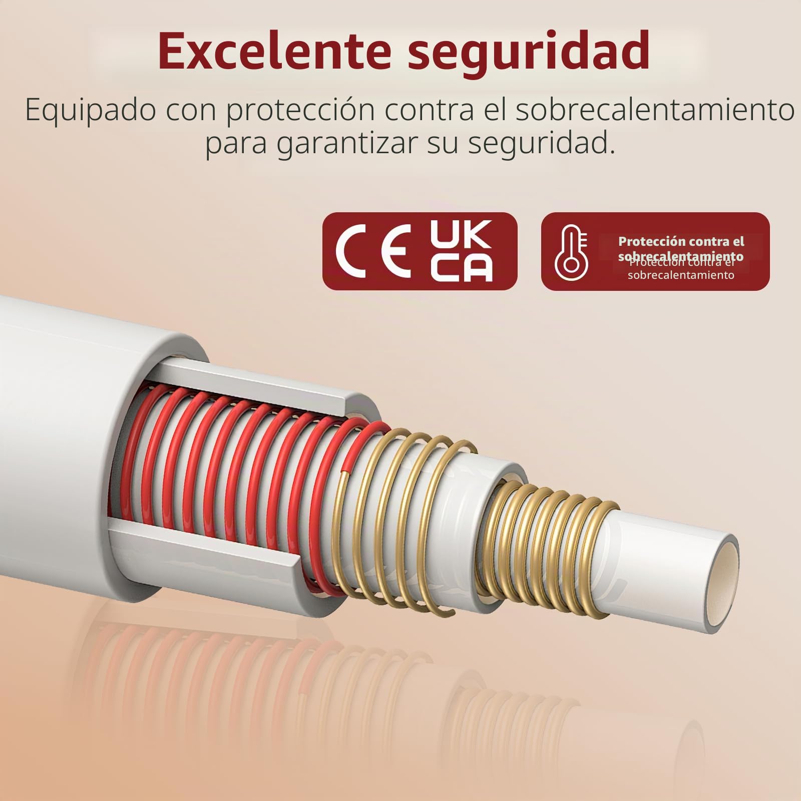 REDKEY Manta Electrica 180x130cm, Temporizador de 5 Horas y 9 Niveles de Calefacción, Desconexión Automática, Lavable a Máquina, Mando a Distancia Digital Manta Termica Gris