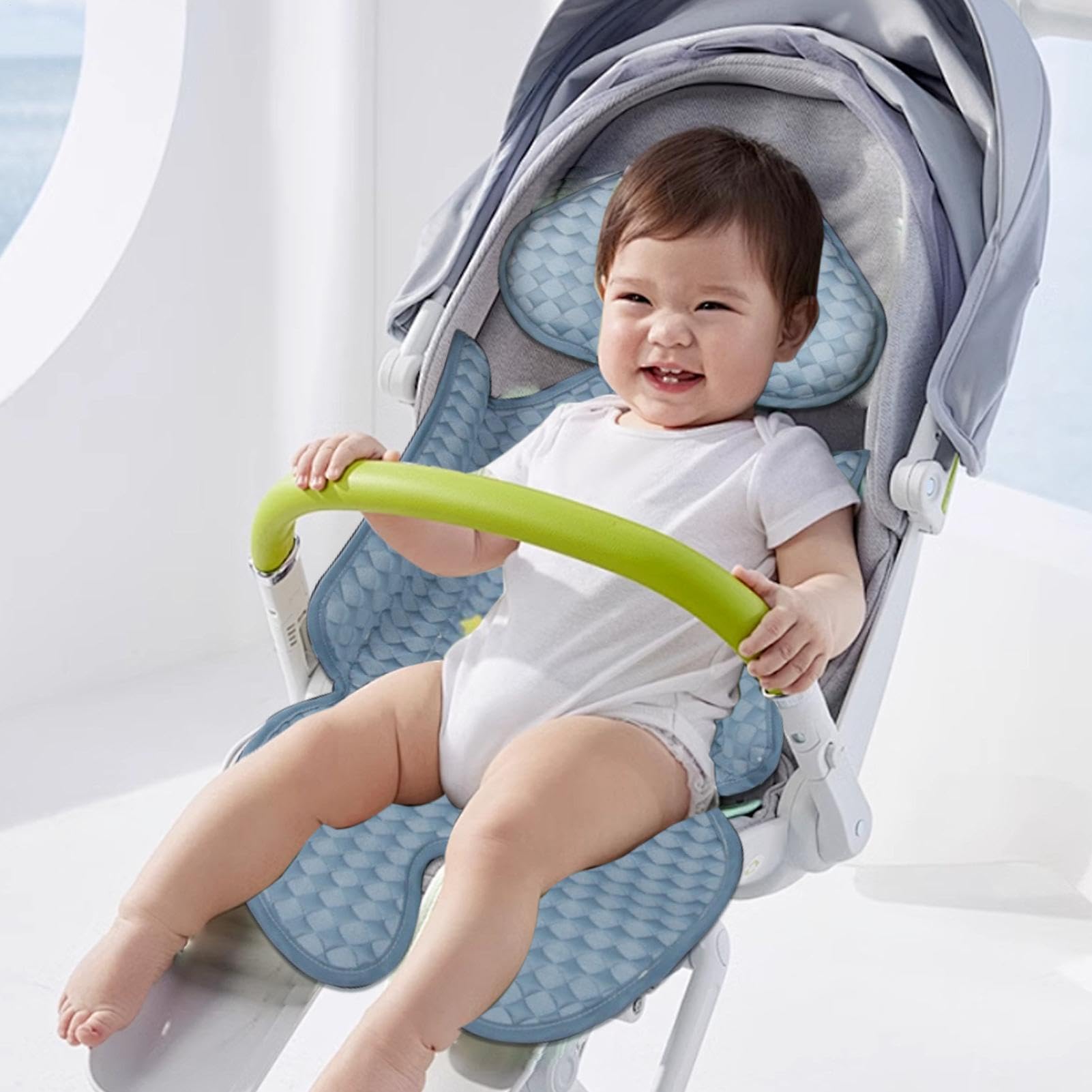 Tappetino di raffreddamento per passeggino, Tappetino di raffreddamento per passeggino - Tappetino refrigerante per passeggino Ice Tappetino refrigerante per seggiolino auto - Cuscino di raffreddament