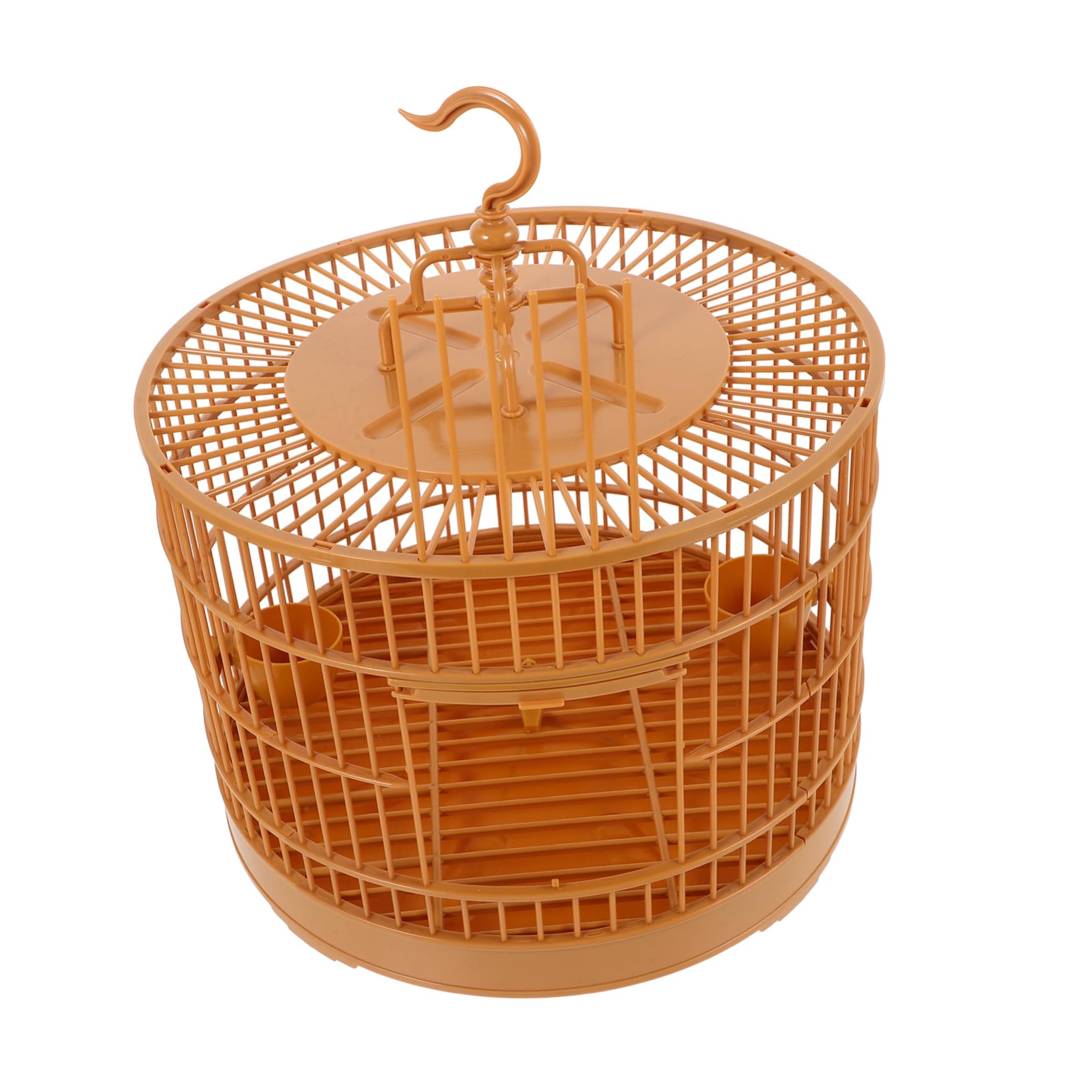 Milisten Bird Cage Vintage Hanging Cage for Small Animals Birdcage for Bird Parrot Decor