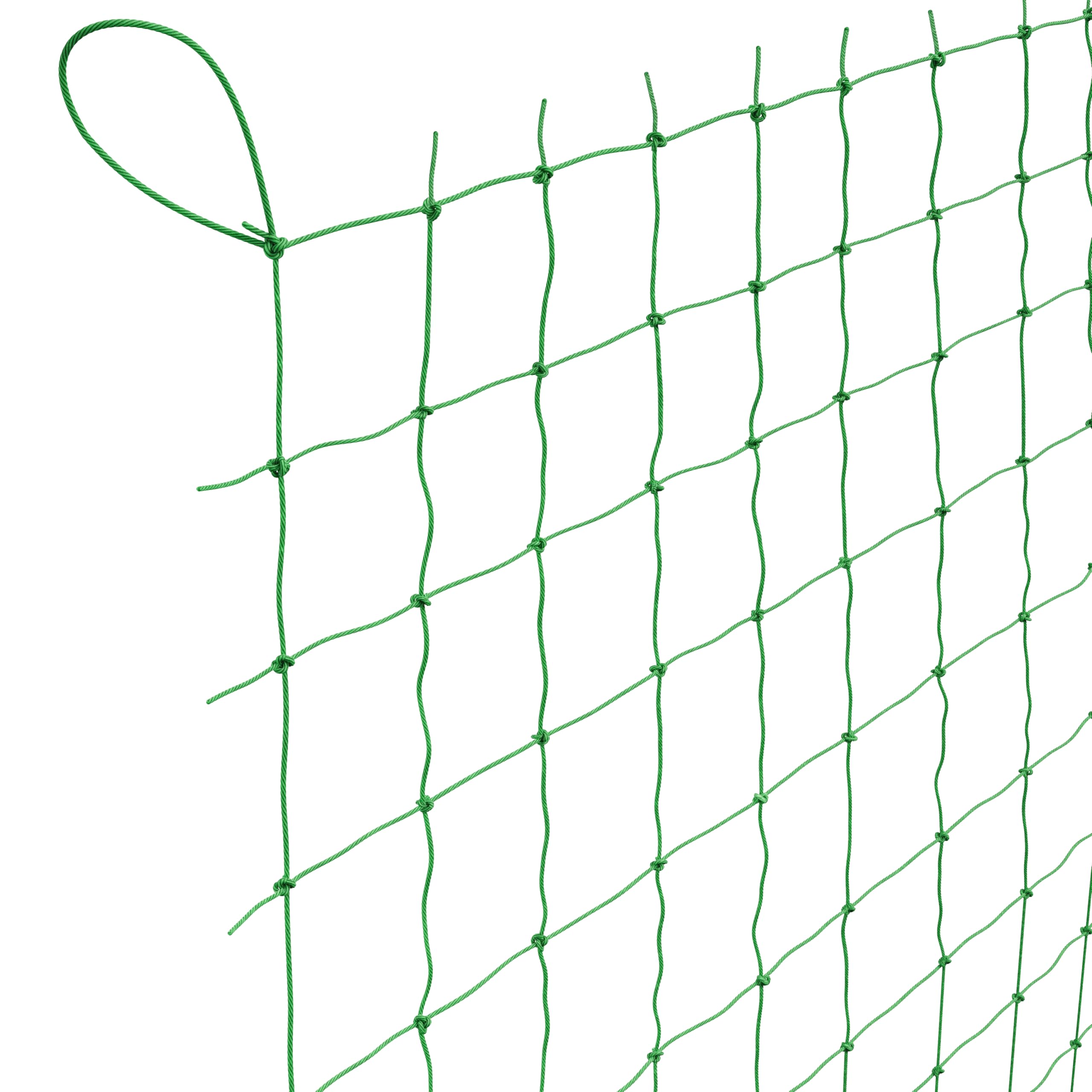 GardenGloss® Red con Gran Anchura de Malla para la Cosecha de Alto Rendimiento de Pepinos, Tomates y Otras Hortalizas - Tamaño: 7.5 x 2m