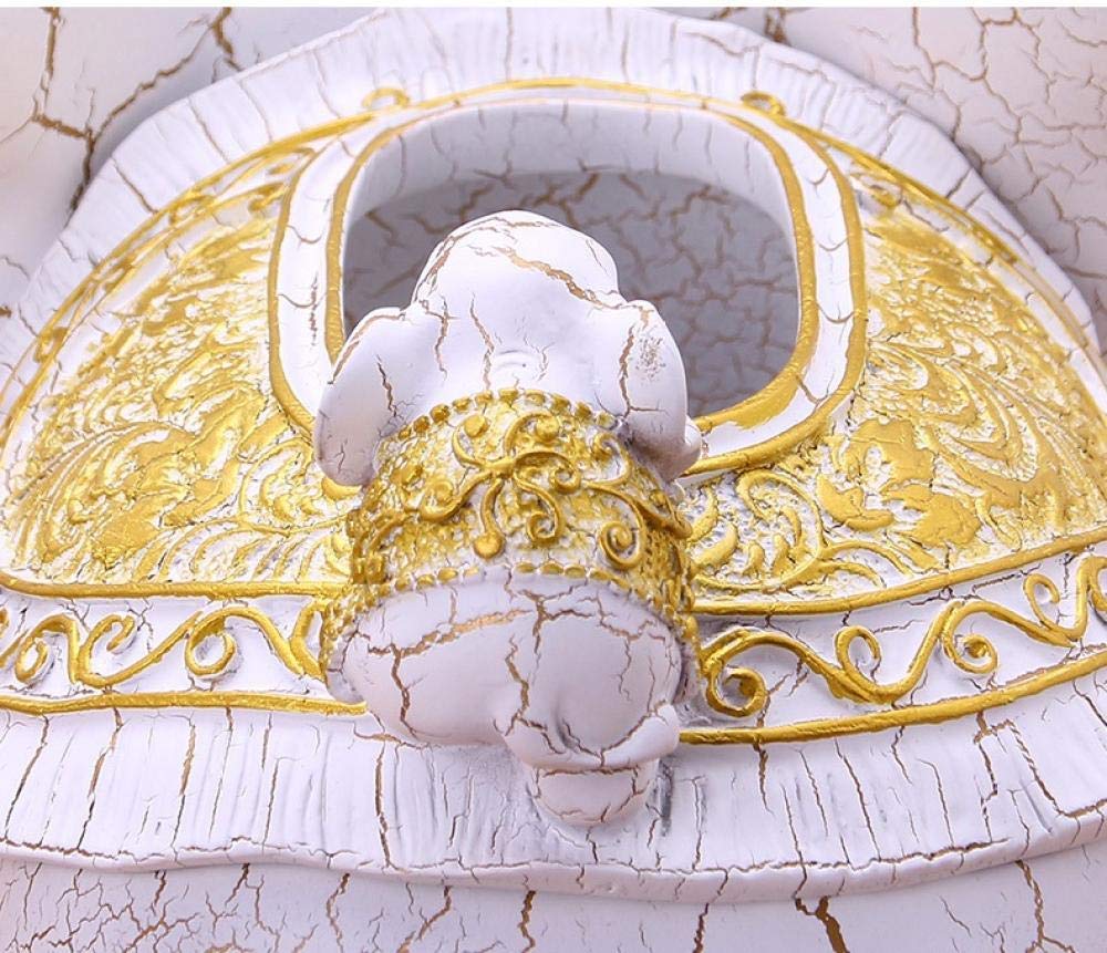 Statue Dekoration Statue Skulptur Ornamente Statuen Wohnzimmer Couchtisch Elefant Tissue Box Schublade Papierbox Fernbedienung Aufbewahrung Niedliche Türschlüssel Papierschublade Box Neuheit