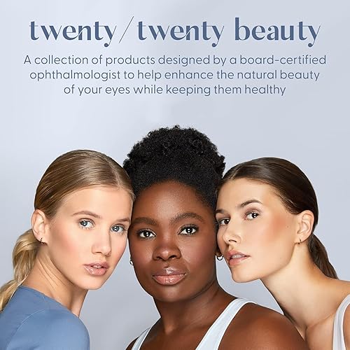 Miniatura 7 de twentytwenty beauty Visionary - Lápiz de sombra de ojos en crema brillante, seguro para ojos sensibles, desarrollado por oftalmólogos, vegano, libre