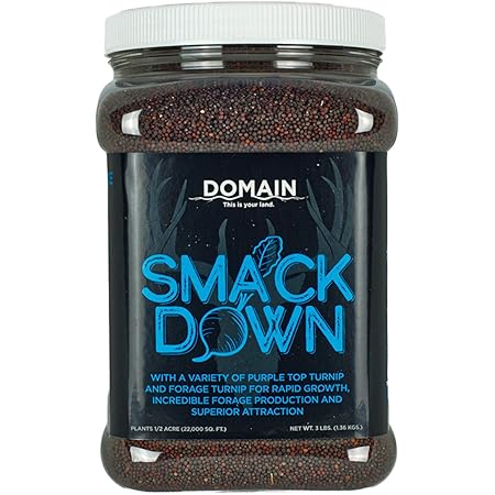 Amazon Com Domain Outdoor Big Sexy Deer Food Plot Seed 1 2 Acre High Level Of Nutrients Protein To Support Antler Growth And Health Cold Tolerant Fast Germination Easy To Plant