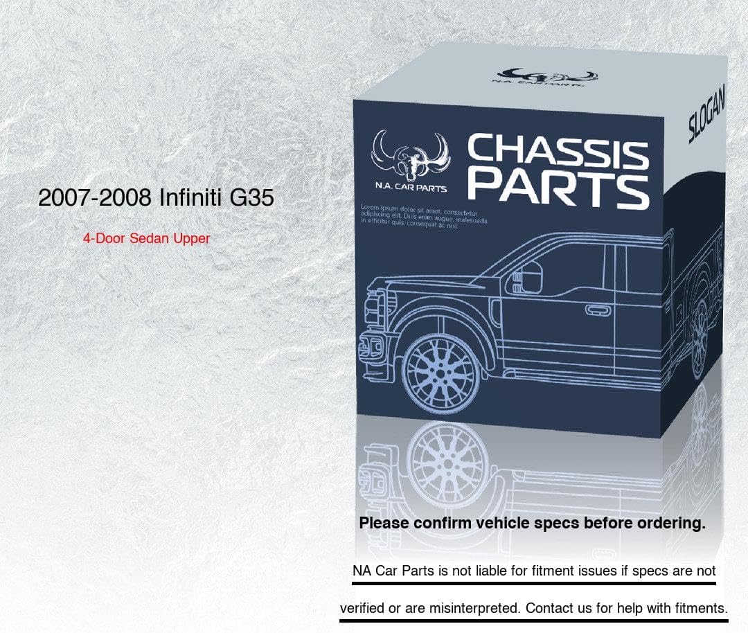 Front Left Side Upper Control Arm for 2007-2008 Infiniti G35 | Premium Chassis Replacement Parts