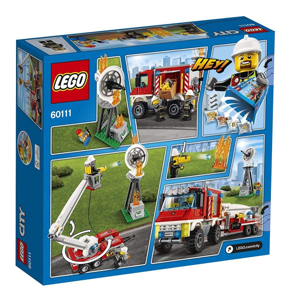 Amazon.co.jp: レゴ (LEGO) シティ 屈折はしご車 60111 : おもちゃ