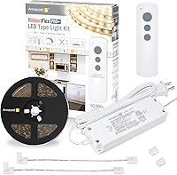 Vista 13 de Kit de luz de tira LED Armacost Lighting RibbonFlex Home 24V RGB+W cableado, multicolor, 4.9 m (423511)