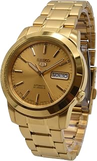 SNKE56J1 Seiko 5 Automatic Mens Gold Japan Business Automatic Seiko
