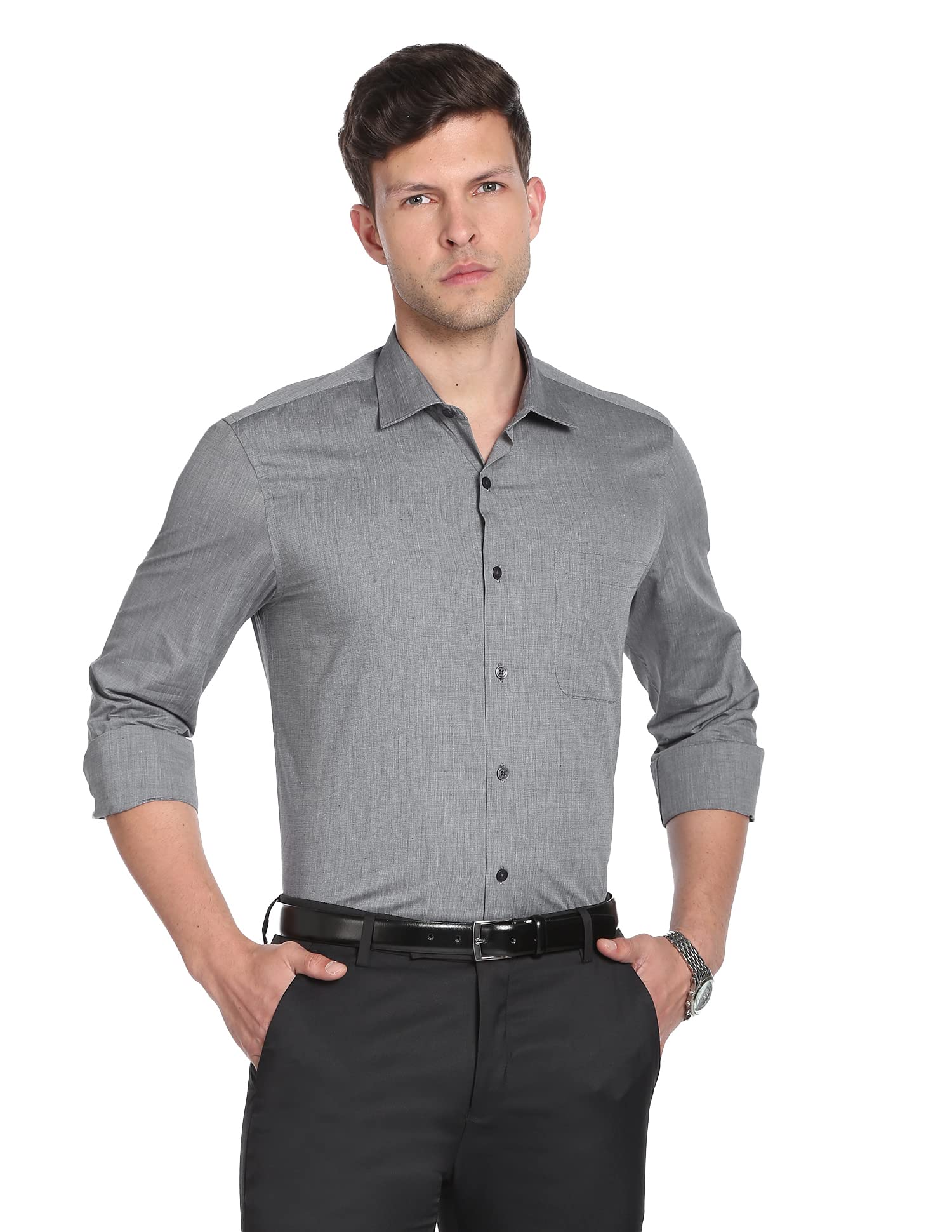 arvind AD Men Regular Fit Shirt-picture-12
