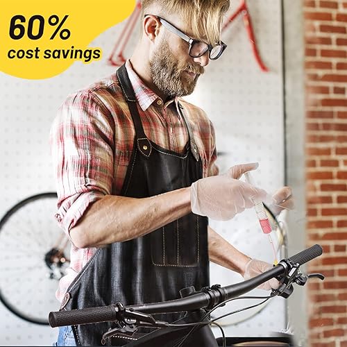 Miniatura 7 de Kit de purga de frenos para frenos de disco hidráulicos SHIMANO, TEKTRO, incluye líquido de frenos mineral de alto rendimiento (4.1 fl oz)