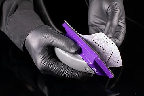 Miniatura 12 de Rollo de hoja abrasiva 3M Cubitron II Hookit, 34450, Multi-Orificio, 70 mm x 12 m, Grado 400+, Lijado para remoción de recubrimientos, reparación de