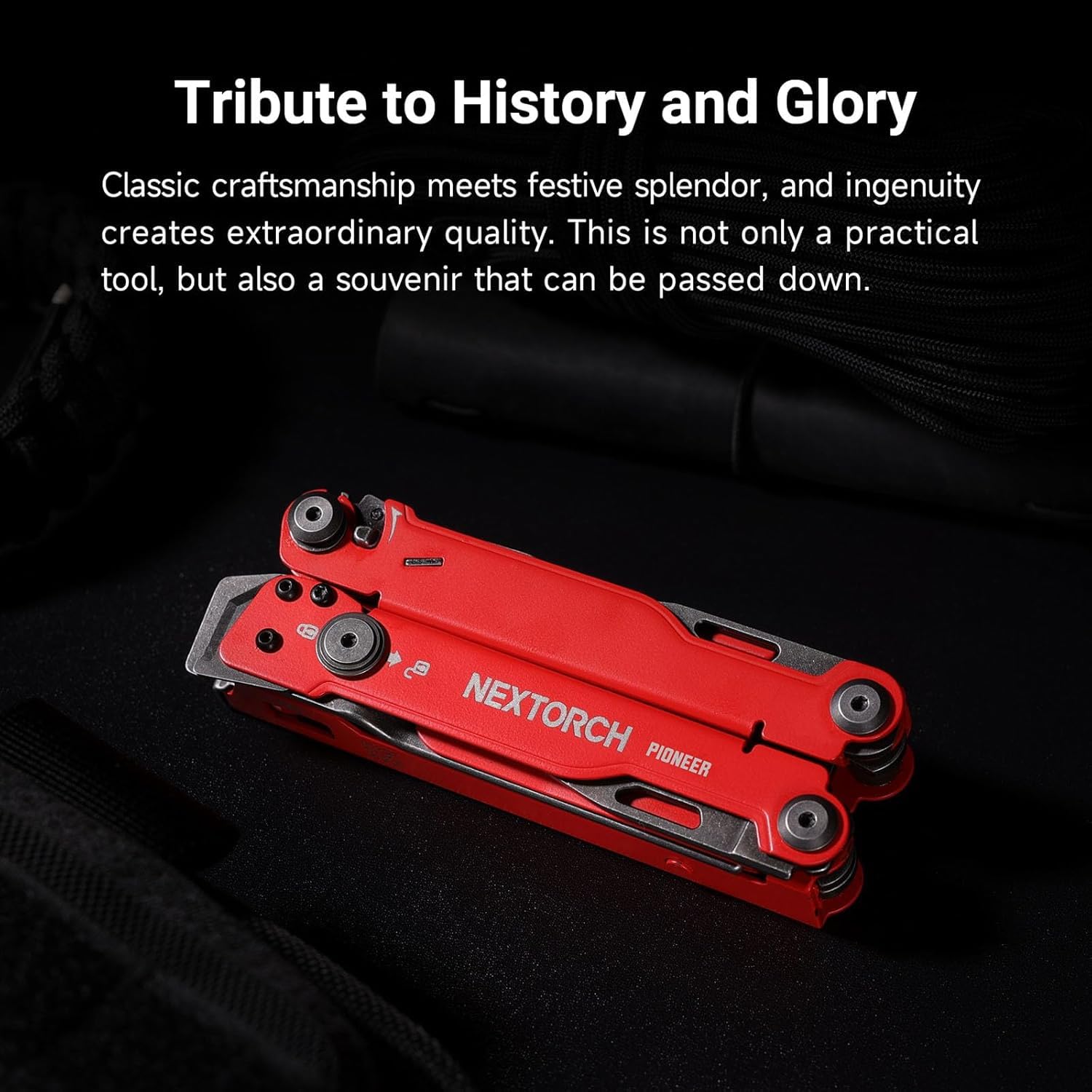 NEXTORCH - PIONEER MT20RE "Rescue Version" Multi-Tool 14in1 Werkzeugen & Schneider für Kunststoff-Handfesseln