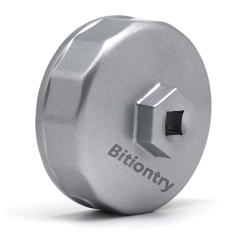 Chave para Filtro de Óleo 74 mm com 14 Estrias Bitiontry para Volkswagen, Mercedes-Benz, Audi, Porsche, Mazda e Sprinter