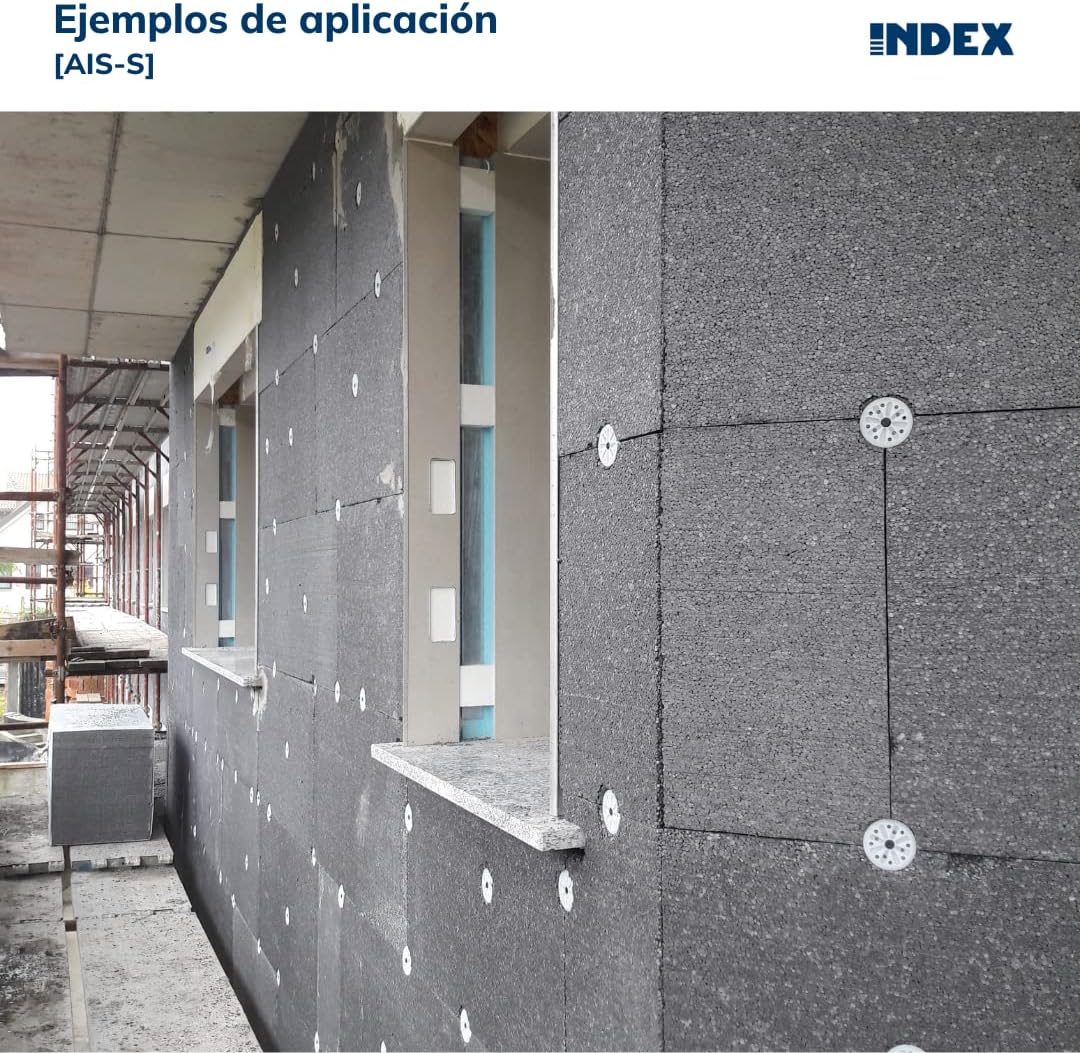 INDEX A PERFECT FIXING AISS10090 Dowel with metal nail, white
