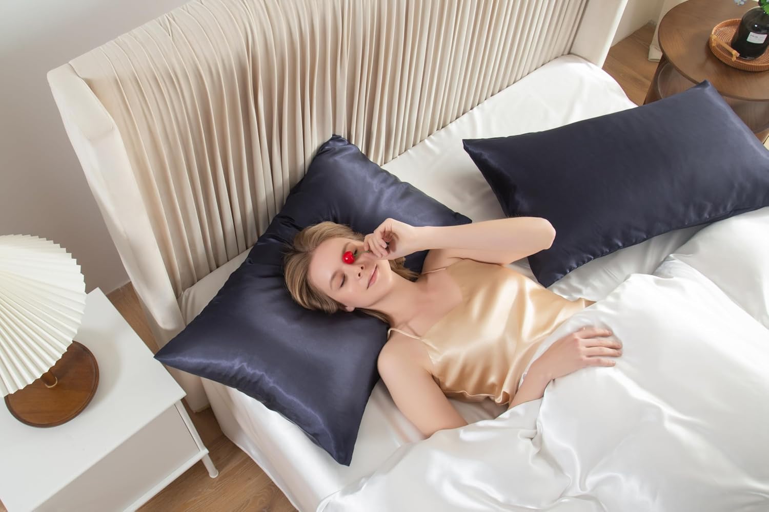 Bonlino Comforter Set - 2 Pillowcase Luxury (20 * 30, Blue)