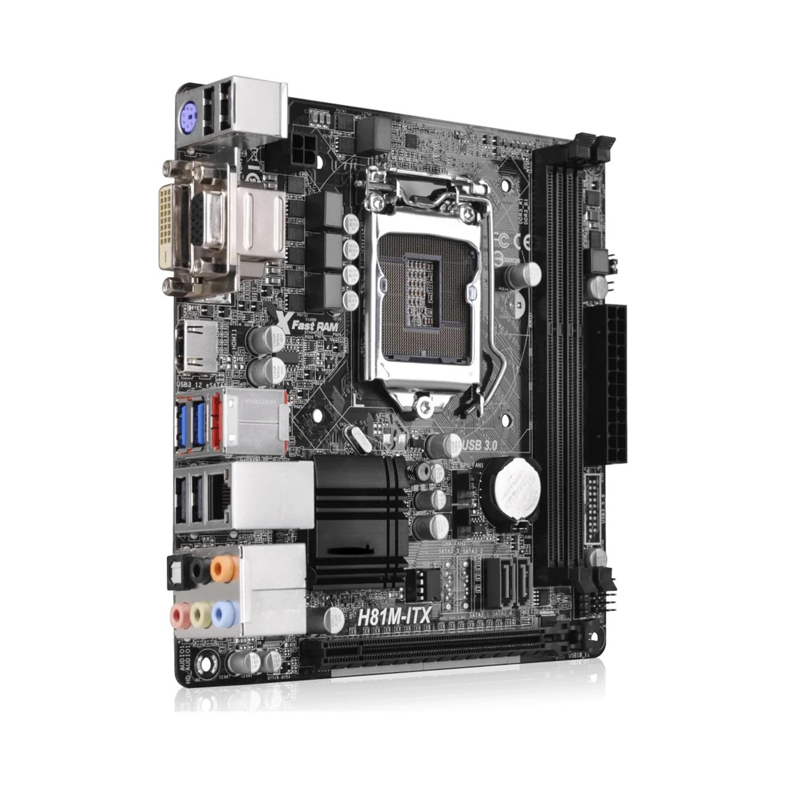motherboard Placa base Fit For ASRock H81M-ITX Mini-ITX Intel H81 LGA 1150 DDR3 16GB compatible con i7-4790 i5-4590 i7-4770 i3-4150 cpu HDMI