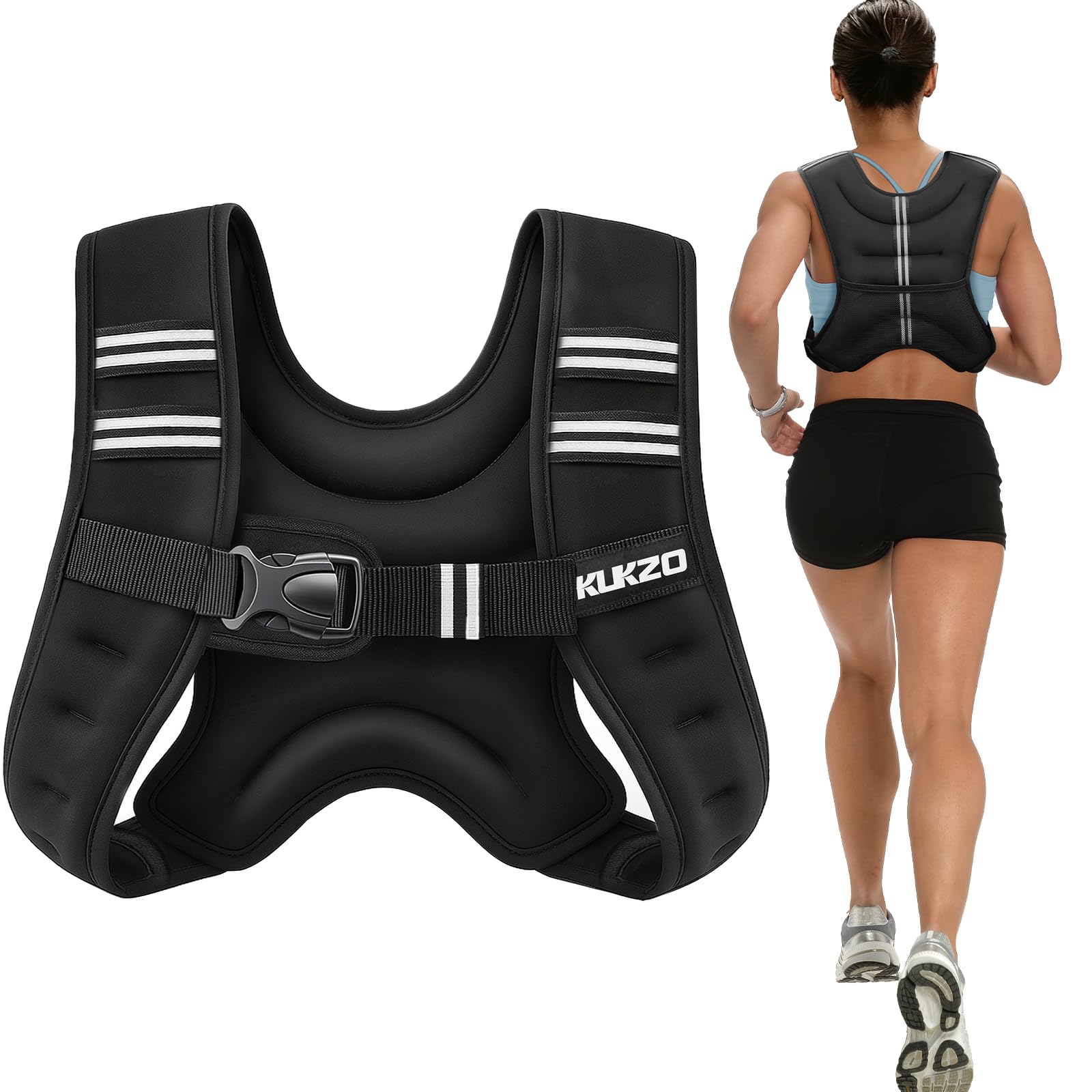 Weighted Vest Woman, 6/8/12/16/20/25/30lb Weight Vest for Women Men