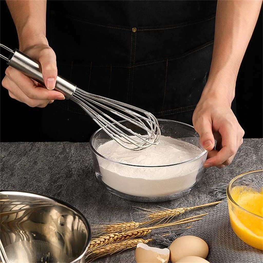 ZHANGXIAO Varillas de batir Acero Inoxidable Utensilios For Hornear Producción Pastel Usado For Remover Huevo Leche (tamaño : 62cm)
