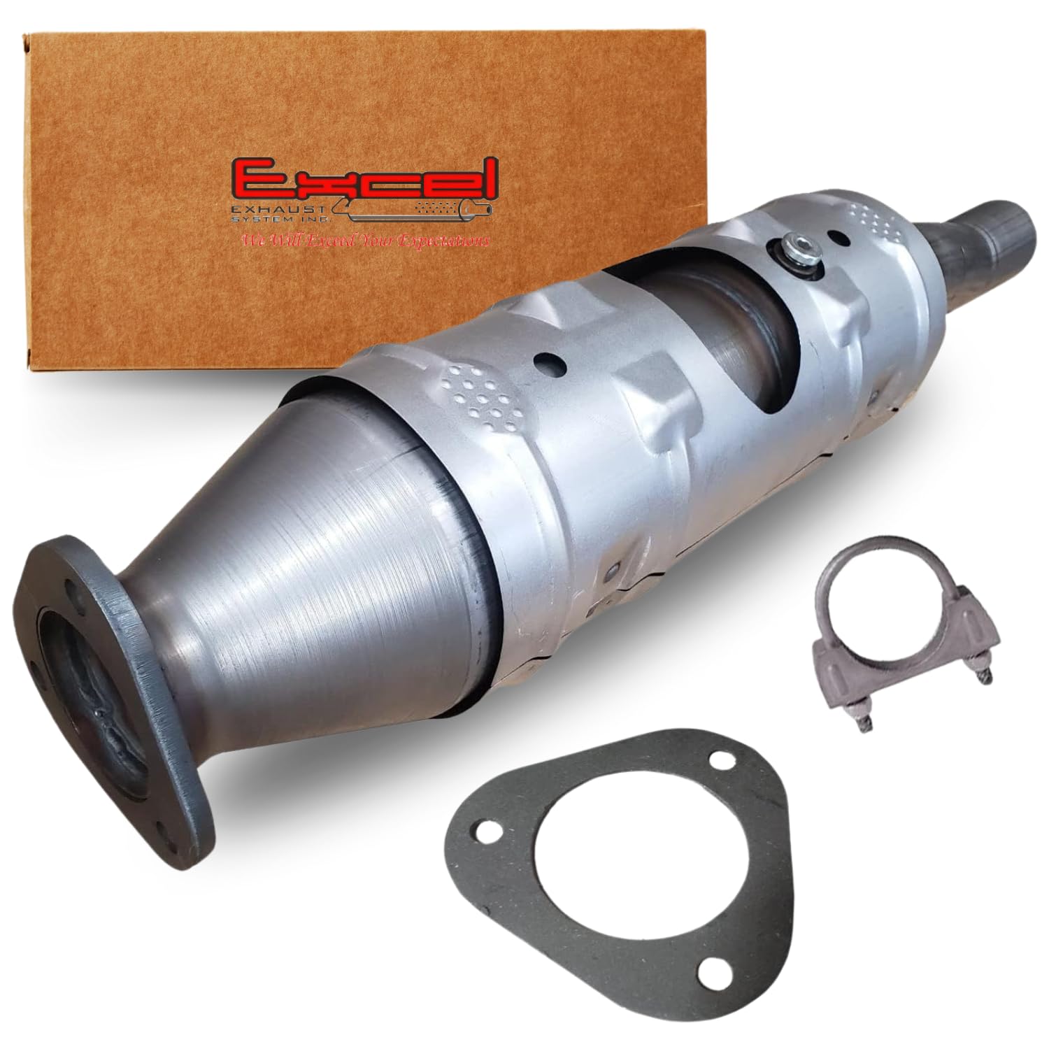 Direct-Fit Catalytic Converter With Front Pipe For Toyota RAV4 2.4L (2004-2005) – All Star Exhaust 54648