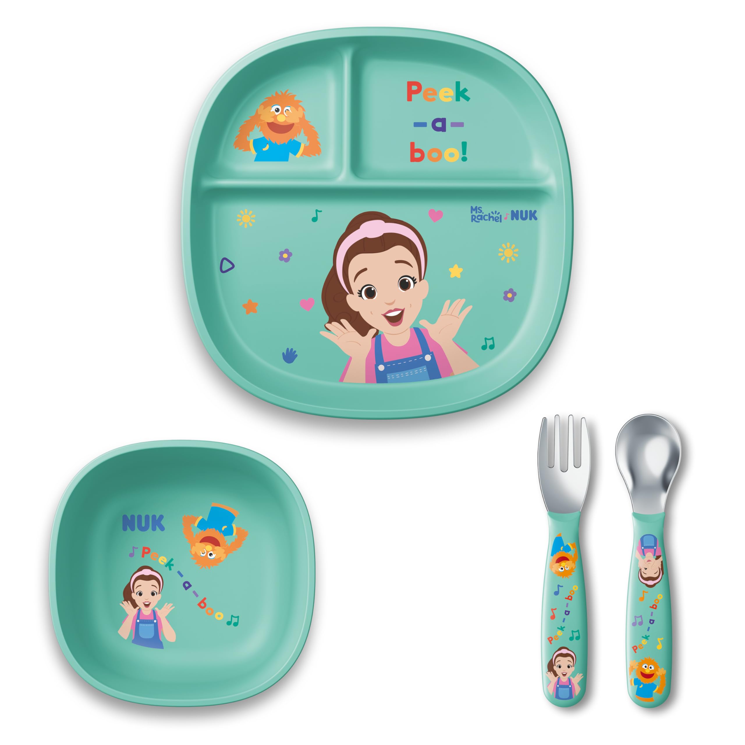 NUK Ms Rachel Tableware Set