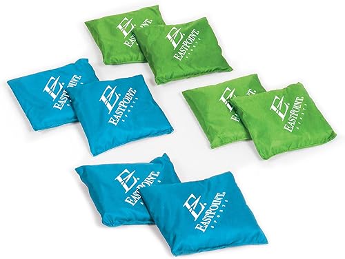 Miniatura 4 de EastPoint Sports - Set de juego cornhole de lanzamiento de bolsas fabricado con MDF 2 pies de ancho x 3 pies de largo incluye cómodas asas de