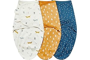 Insular Baby Swaddle Wrap, Swaddle Blanket for Newborn and Infant, Adjustable Swaddle...