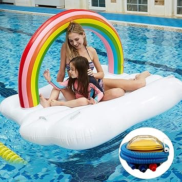 Amazon ファッション浮き輪厚く子供用浮き輪ベビーアンダーアームリングプレイリングフロートインフレータブル サイズ 3 6歳 ミラー Yammy スポーツ アウトドア