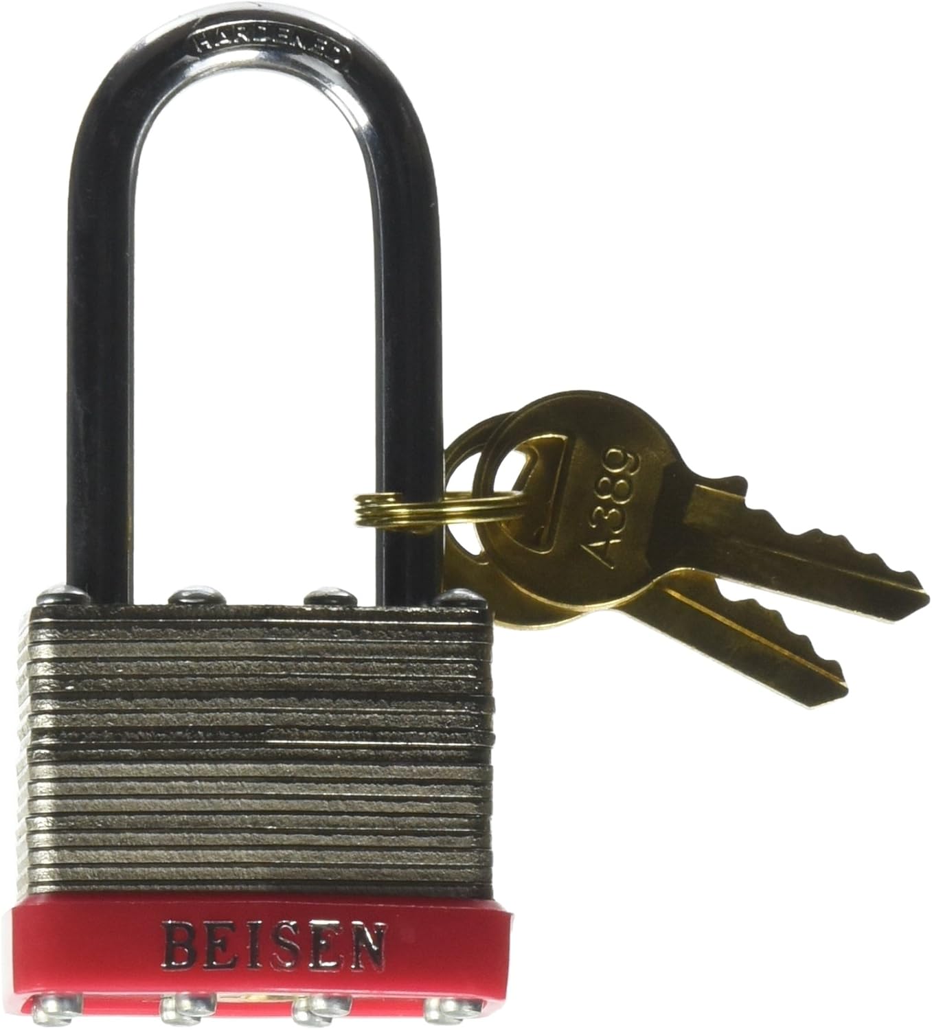 Beisen Hardware (TM) Padlock Box of 2!!! Long Shackle (1 7/8