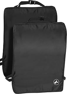 OxGord Kick Mats Seat Protector - 2 Pack - Universal Fit for Car, Truck, SUV, or Van - Rear Auto Bucket Seat Upholstery Pr...