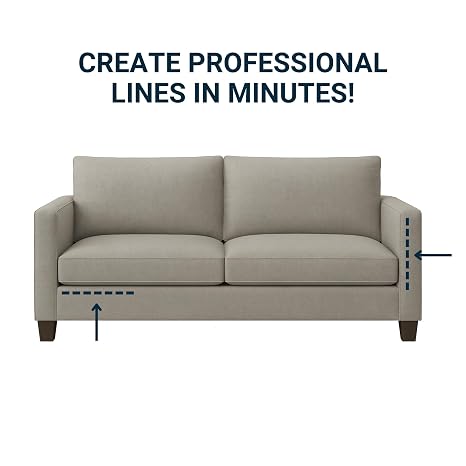 House2Home Upholstery Tack Strip, 1/2 Inch x 10 Yard Roll, Great for Making Professional Edges on Furniture, Couch, Chair, and Sofa, Includes Instructions