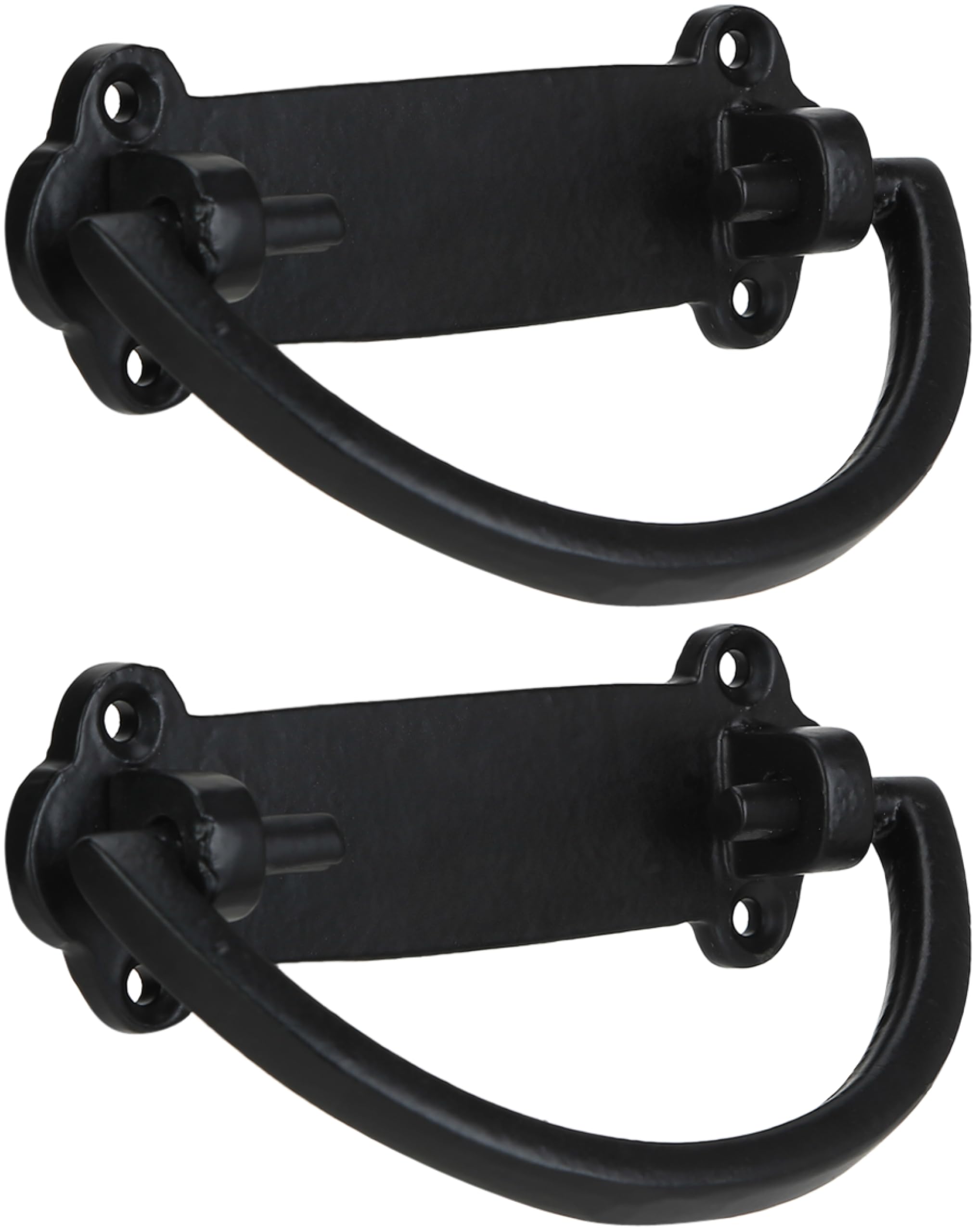 A29 Set of 2 Antique Chest Handles and Pulls, Heavy Duty Hardware