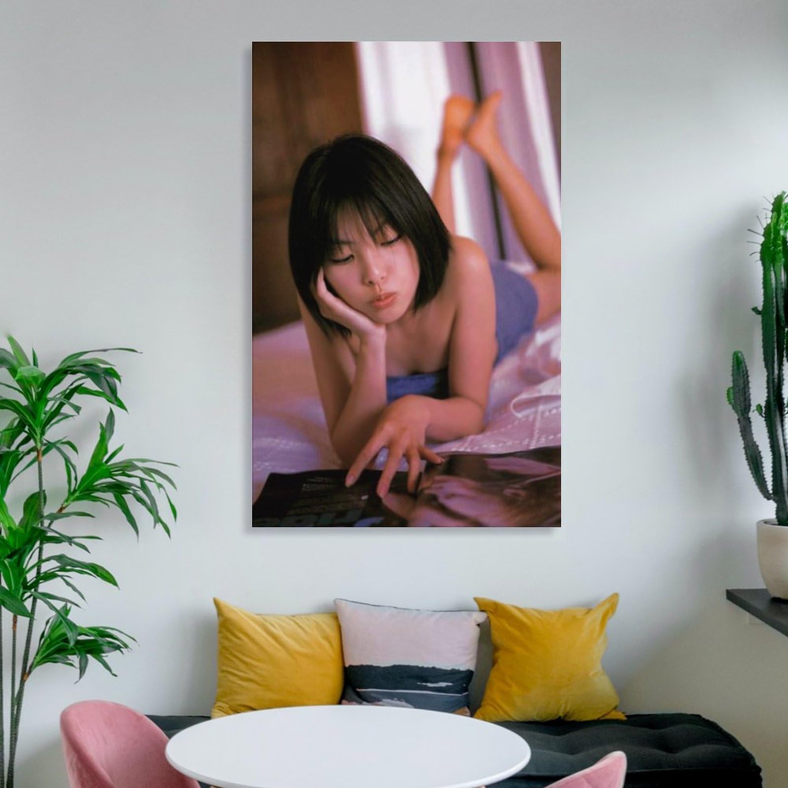 Amazon.co.jp: 田中麗奈水着セクシー写真壁飾りポスター キャンバス