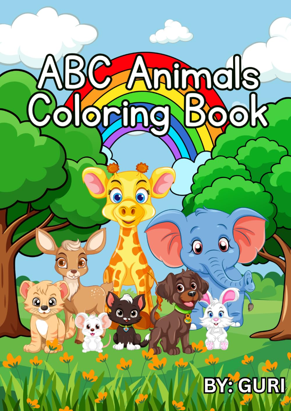 ABC Animal Coloring Book: Learn the Alphabet Through Fun Animal Coloring Activities