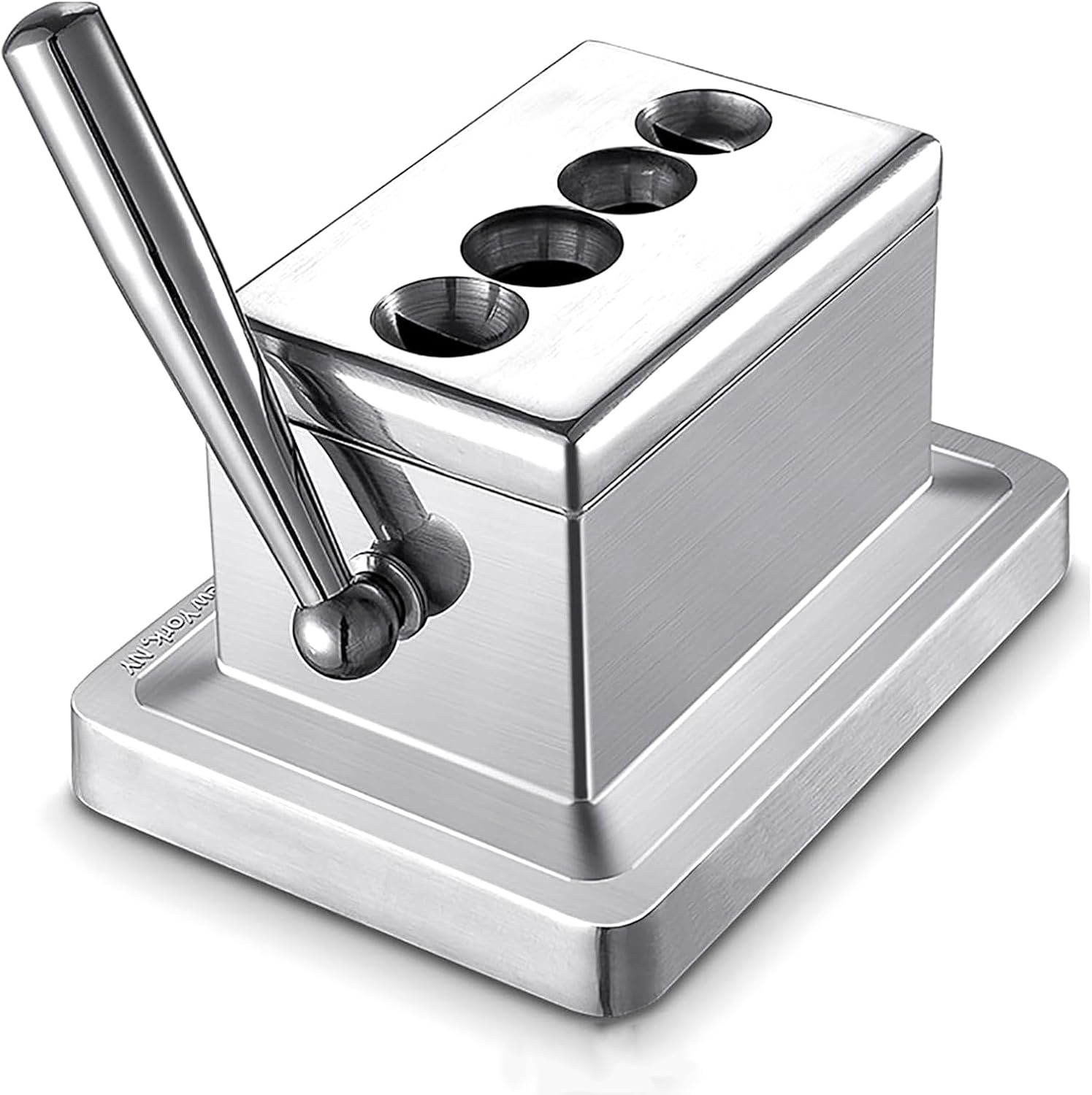 Table Top Cigar, Desktop Cigar Cutter with Safety Covers, Anti-Slip Feet Design and 4 Cutting Options, Precise Cutting and Removable Bottom