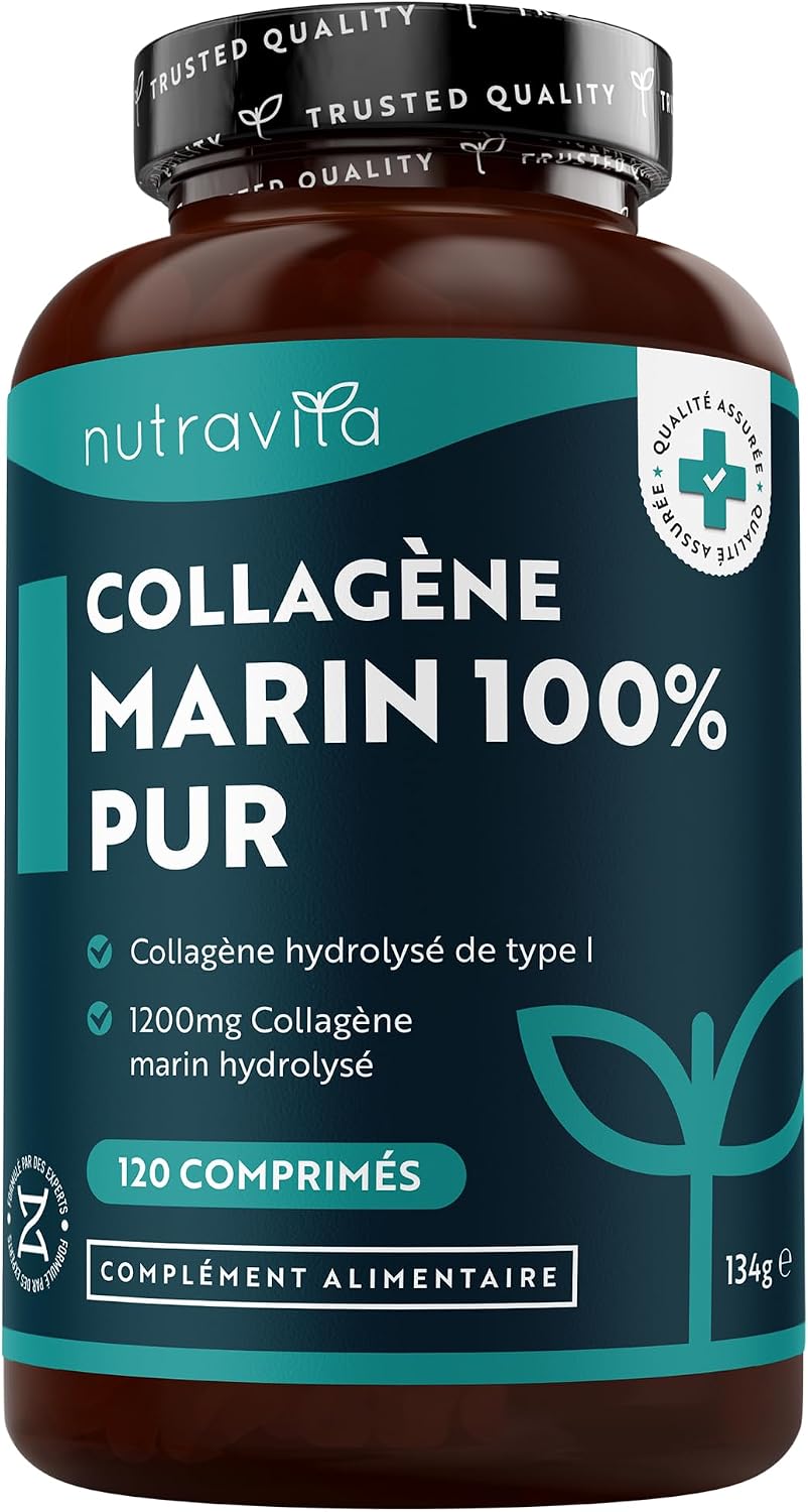 Nutravita Collagène Marin Hydrolysé 1200mg
