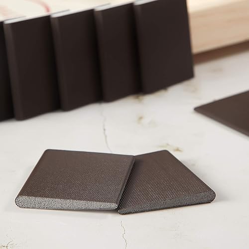 Miniatura 6 de Zonon 20 sellos autoadhesivos para esquinas de puerta, burletes para marco de puerta, espuma de esquina para protección contra la intemperie,