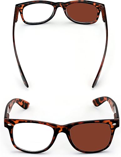 Miniatura 10 de Vision World Eyewear - 2 pares de anteojos de lectura de lujo, cómodos y elegantes para lectores simples