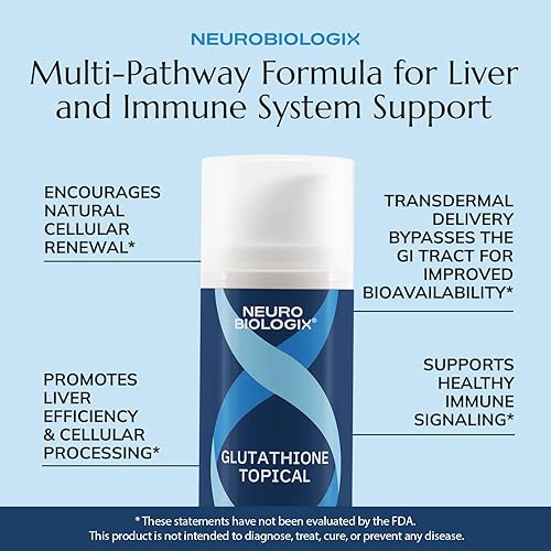 Miniatura 5 de Master Antioxidant Glutatión tópico – Formulado con L glutatión, vitamina E, B12 y folato para el apoyo inmunológico y de la piel – Entrega