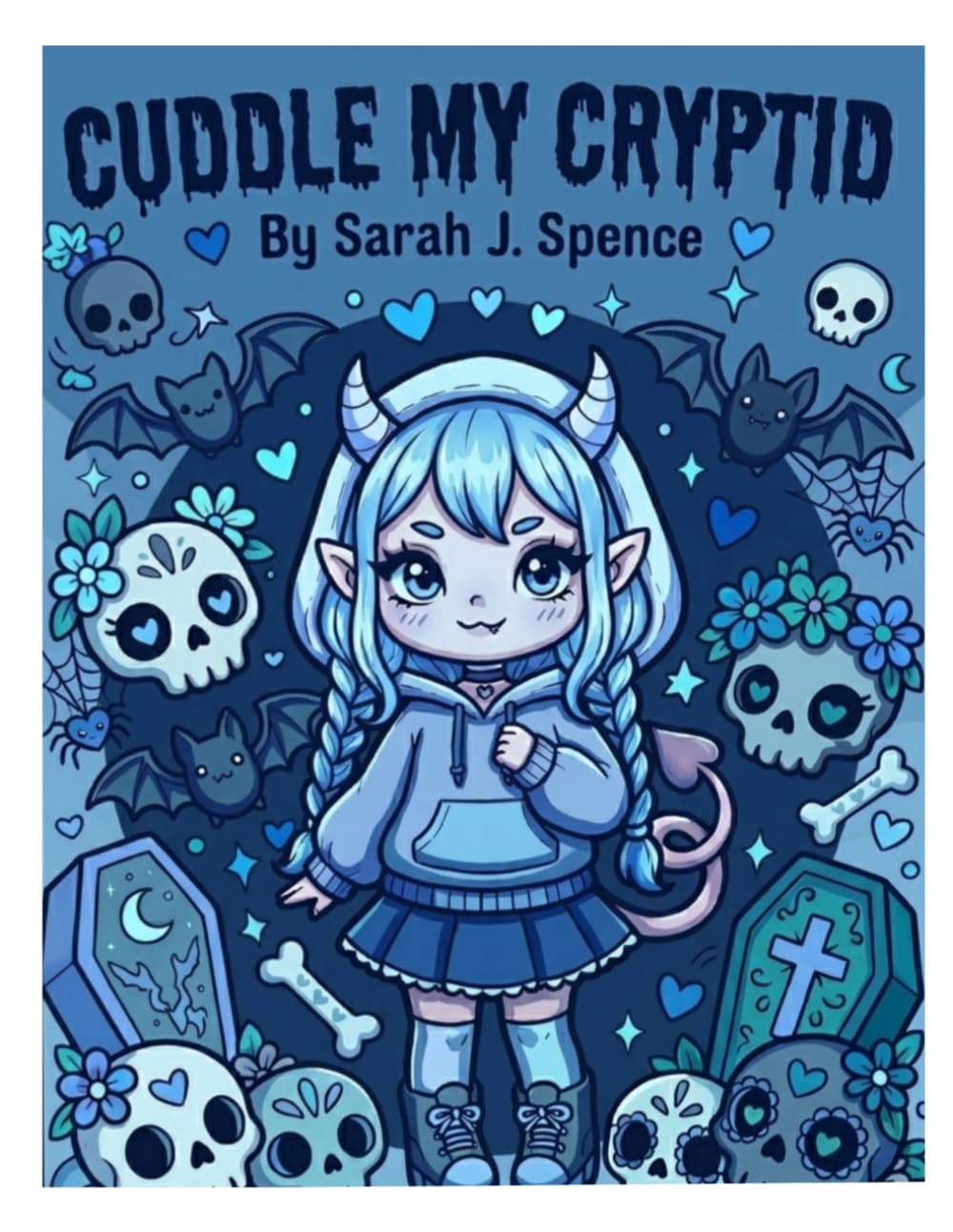 Cuddle My Cryptid: Ghoulish Coloring Book