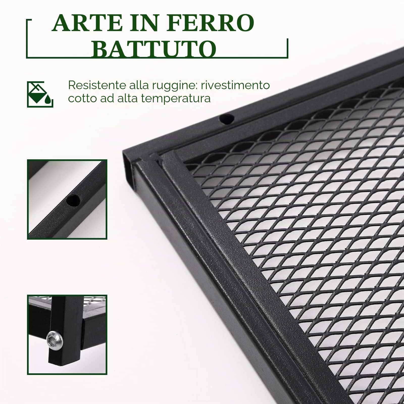 G TALECO GEAR Supporto per Piante e Fiori a Più Livelli per Interni ed Esterni, Scaffale Angolare per Soggiorno, Balcone, Patio, Cortile (M)